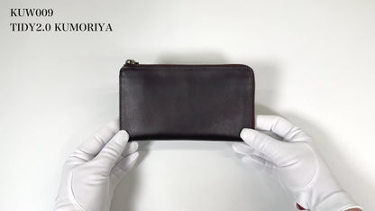 小さい長財布 TIDY2.0 L字ファスナー 長財布 KUMORIYA