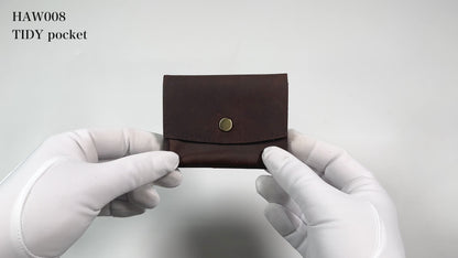 TIDY pocket ミニ財布 三つ折り 財布 コンパクト Hallelujah