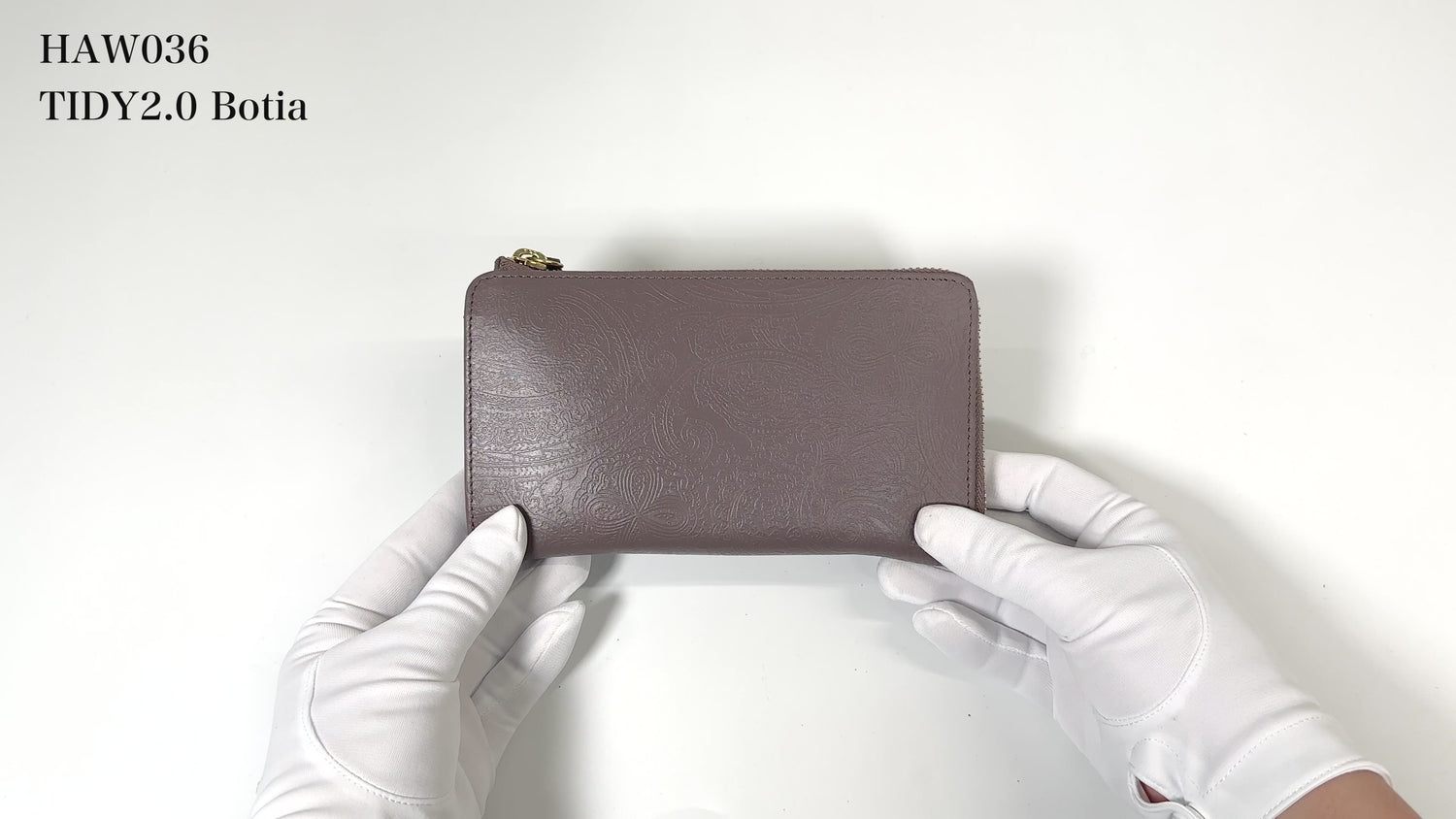 TIDY2.0 Botia 小さい長財布 ボタニカル柄 MARLE