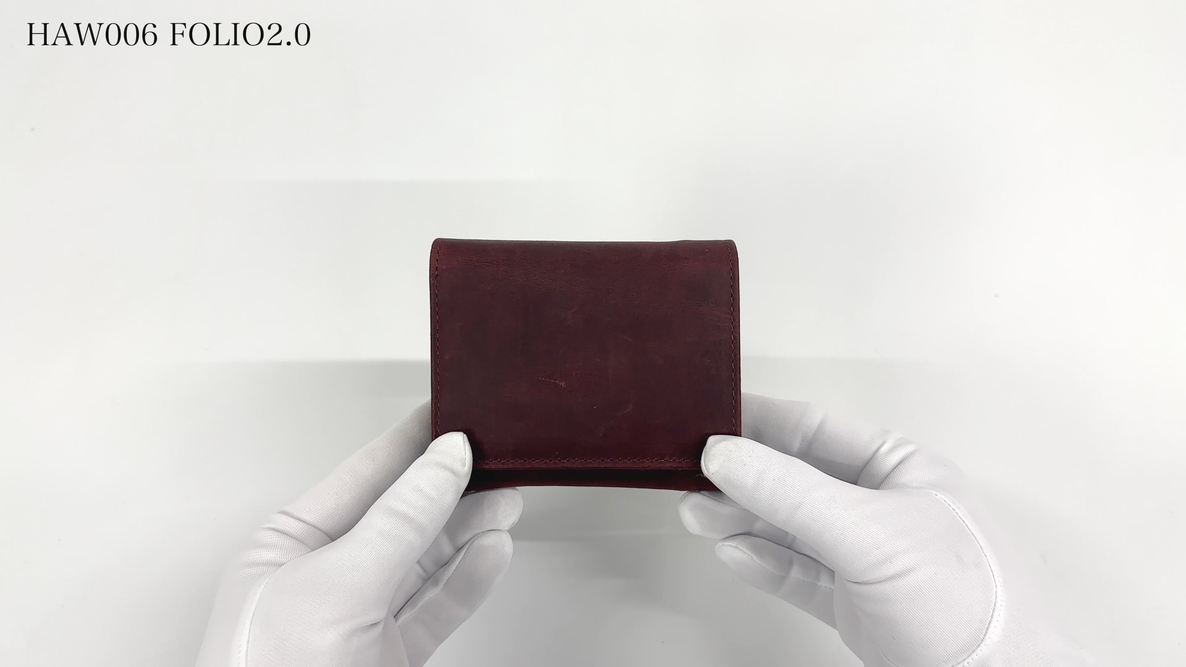 二つ折り財布 FOLIO2.0 財布 コンパクト Hallelujah