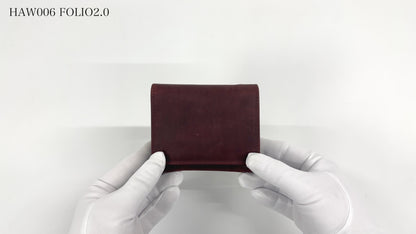 二つ折り財布 FOLIO2.0 財布 コンパクト Hallelujah