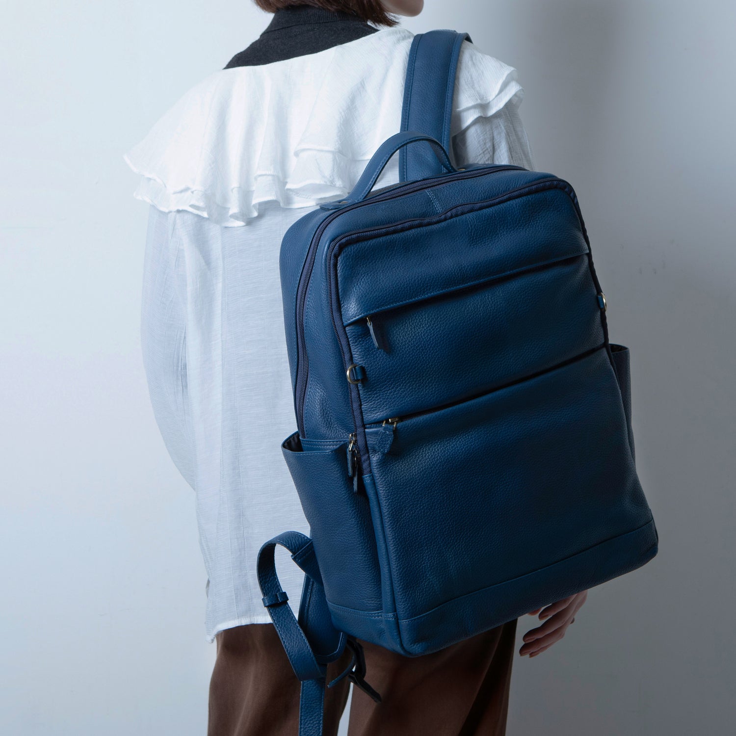 YUTAKURA BP+ リュック エンボスレザー Emmel