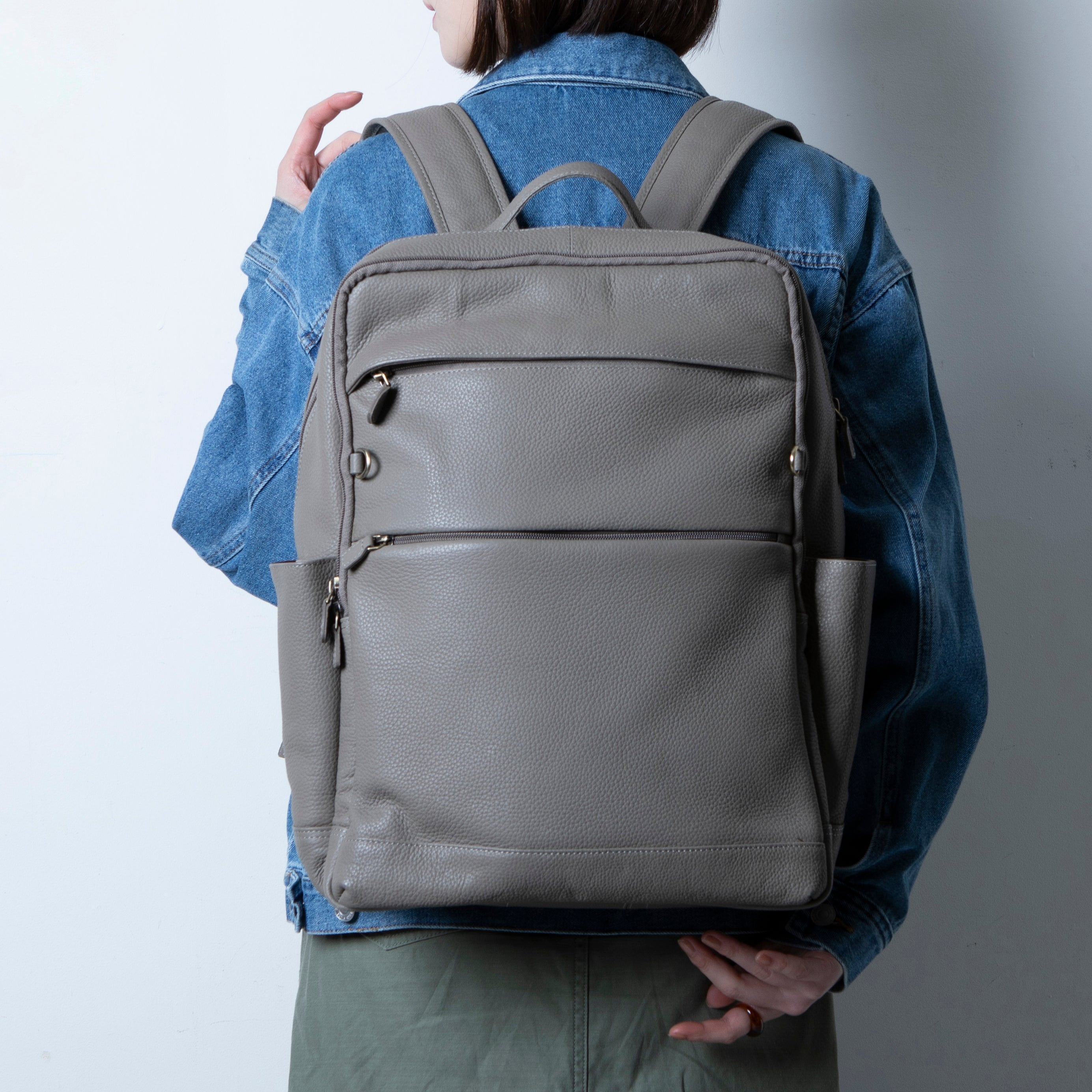 YUTAKURA BP+ リュック エンボスレザー Emmel