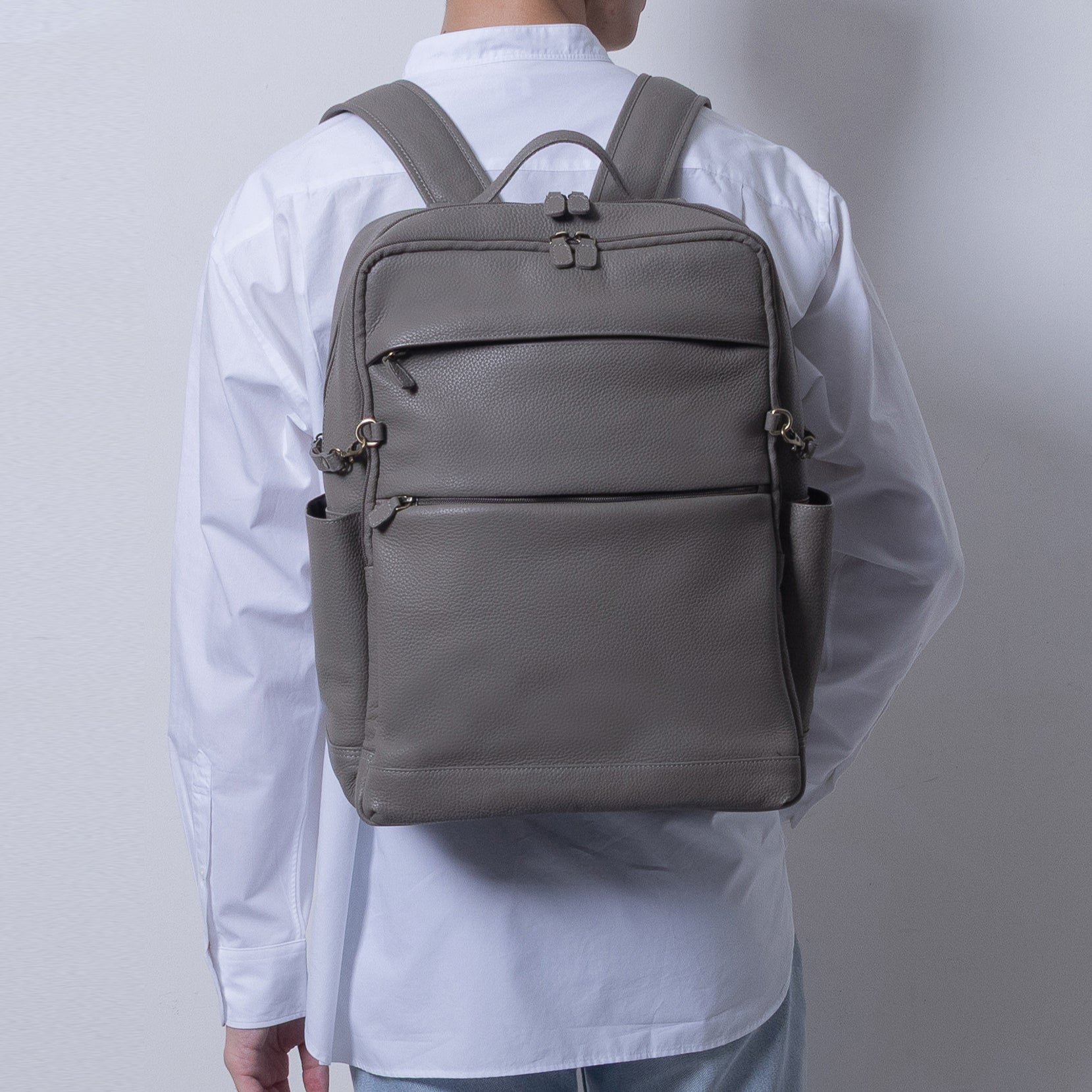 YUTAKURA BP+ リュック エンボスレザー Emmel